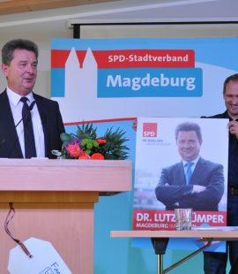 SPD Magdeburg nominiert mit großer Mehrheit Amtsinhaber Dr. Lutz Trümper zum Kandidaten für die Oberbürgermeisterwahl 2015