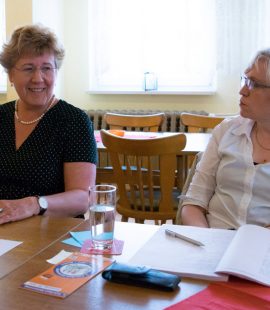 Sitzung des Ortsvereins mit der Landtagsabgeordneten Petra Grimm-Benne