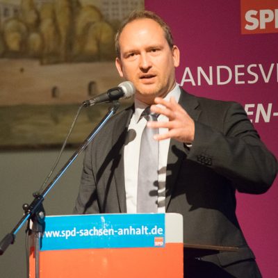 Dr. Falko Grube auf dem SPD-Stadtparteitag am 22.10.2016