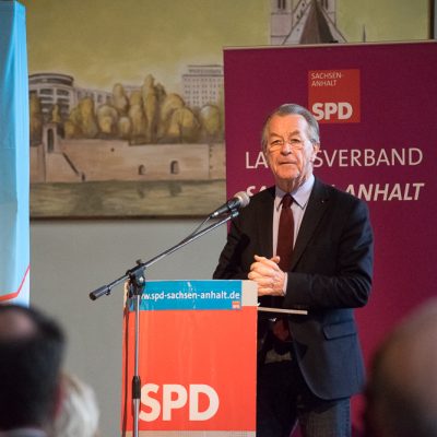 Franz Müntefering auf dem SPD-Stadtparteitag am 22.10.2016