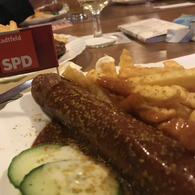 “SPD is(s)t Currywurst”