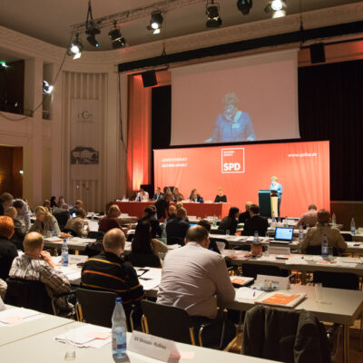 Programmpartei der SPD Sachsen-Anhalt in Leuna