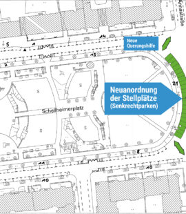 Mehr Parkplätze und Verkehrssicherheit am "Schelli"